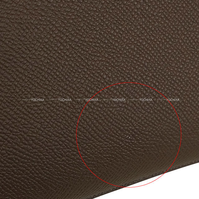 [Pre-loved] HERMES Handbag Birkin25 Retourne Tricolor Ecorce/Noir (Black)/Etoupe Veau Epsom Gold HW Stamp W[LIKE NEW][Authentic]