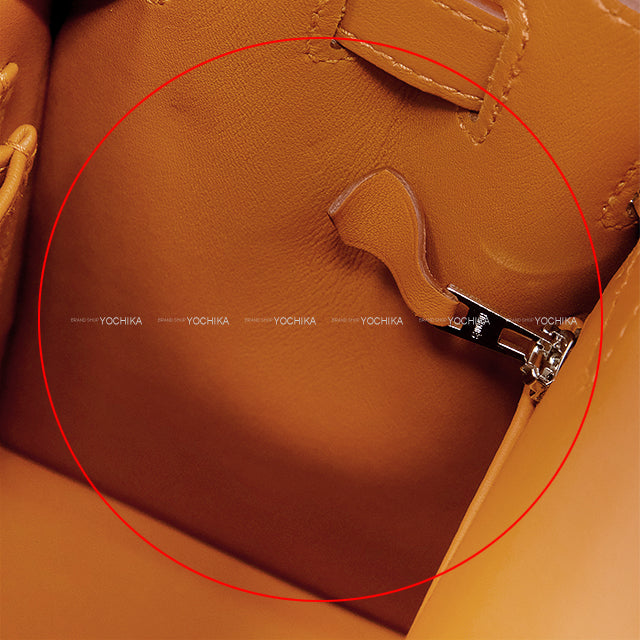 HERMES Shoulder bag Kelly28 Sellier Gold/Ecru Veau Swift/Toile H Silver HW Stamp K[BRAND NEW][Authentic]