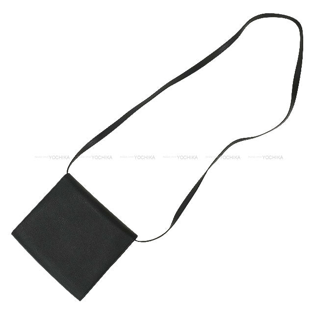 [Pre-loved] HERMES Shoulder bag Clic16 Noir (Black) Veau Epsom Silver HW Stamp Y[LIKE NEW][Authentic]