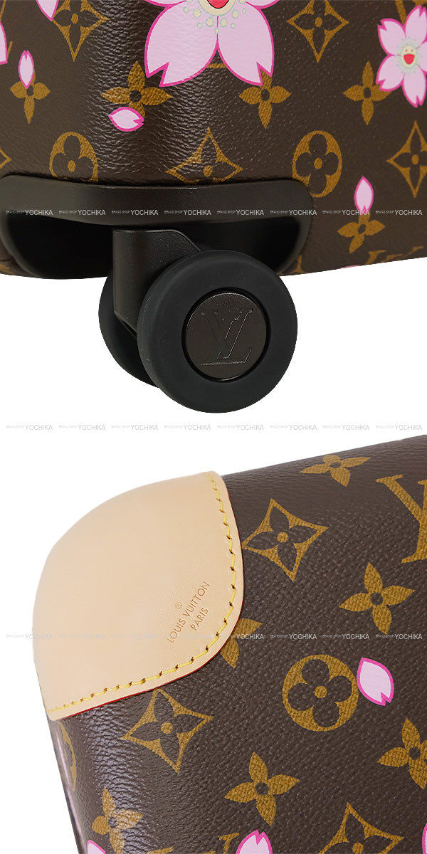 LOUIS VUITTON luggage bag LV×TM Horizon 55 Carry Case Takashi Murakami Monogram Monogram Cherry Blossom M13788[EXCELLENT][Authentic]