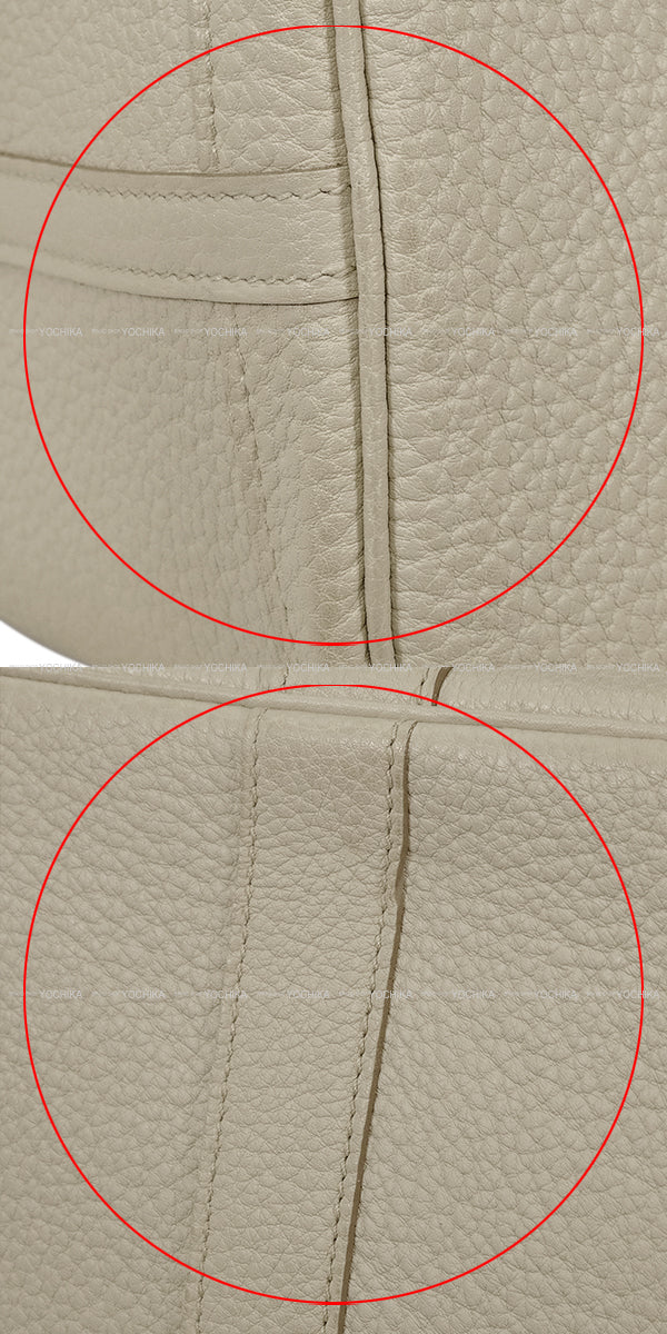 [Pre-loved] HERMES tote bag Garden Party 30 TPM All Leather Beton Veau Negonda Silver HW Stamp Z[LIKE NEW][Authentic]