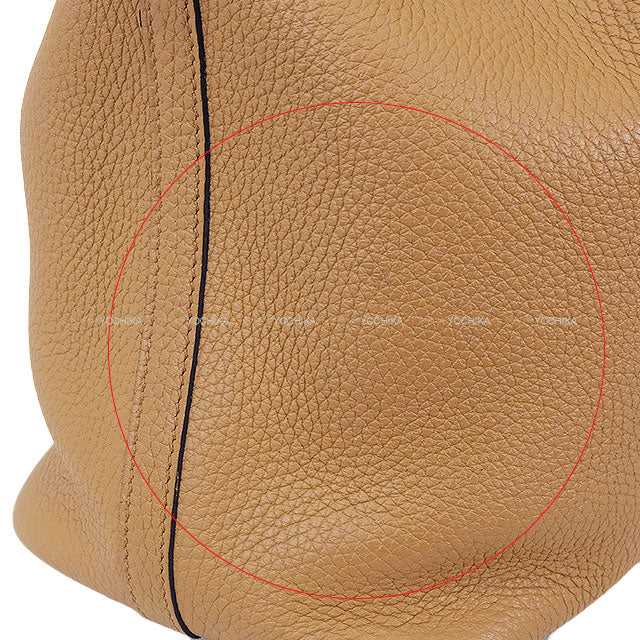 [Pre-loved] HERMES Handbag Picotin Lock 18 PM Chai Taurillon Clemence Silver HW Stamp U[LIKE NEW][Authentic]