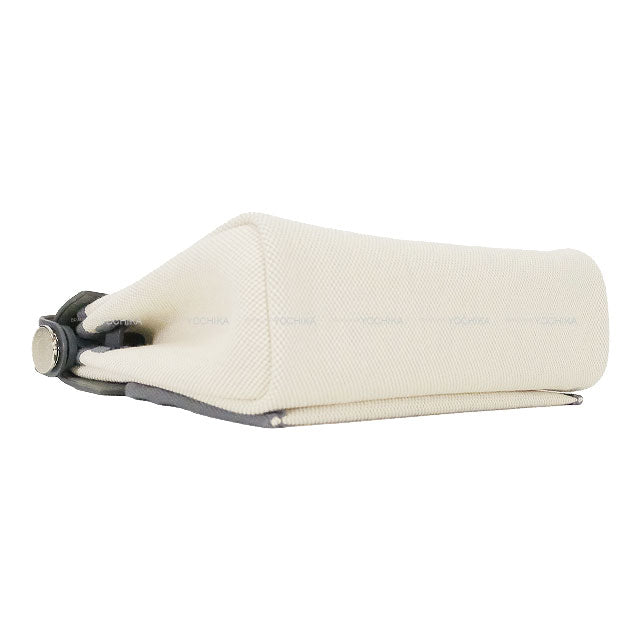 HERMES Shoulder bag Herbag Zip 20 Mini Ardoise/Ecru Toile Militaire/Vache Hunter Silver HW Stamp K[BRAND NEW][Authentic]