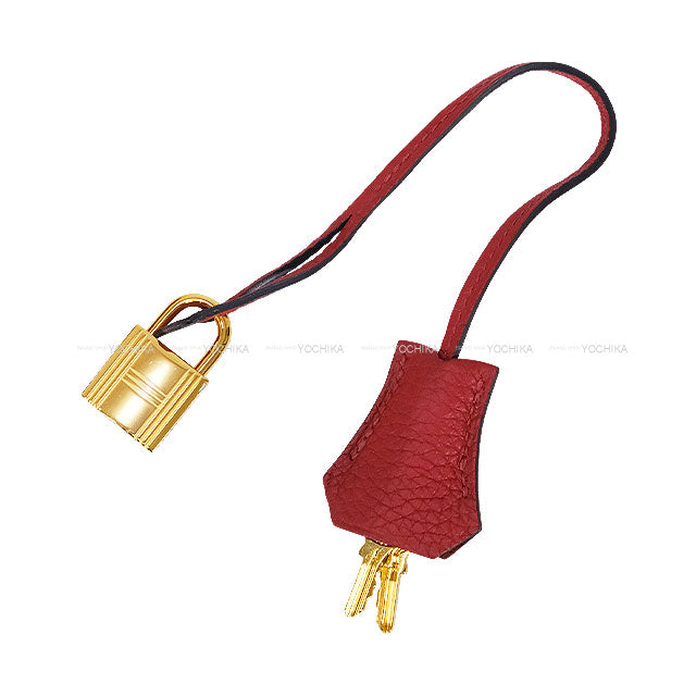 [Pre-loved] HERMES Handbag Birkin30 Rouge Grenade Veau Togo Gold HW Stamp X[LIKE NEW][Authentic]