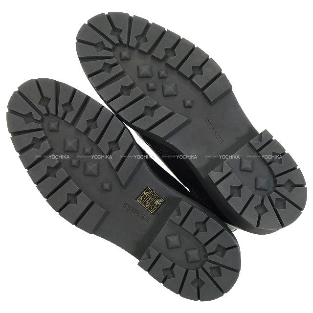 HERMES boots Side Gore Guard Noir (Black) Calf #41[BRAND NEW][Authentic]
