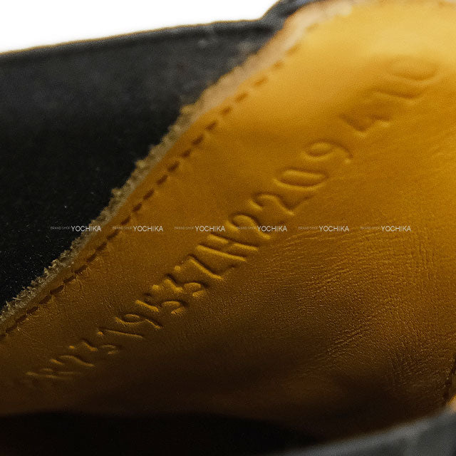 HERMES boots Side Gore Guard Noir (Black) Calf #41[BRAND NEW][Authentic]