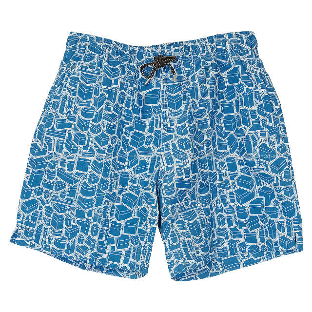 HERMES Pants Men's swimwear Tous En Boites Au 24 Cobalt Nylon/Polyurethane/Polyester #S[BRAND NEW][Authentic]