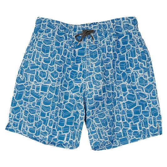 HERMES Pants Men's swimwear Tous En Boites Au 24 Cobalt Nylon/Polyurethane/Polyester #S[BRAND NEW][Authentic]