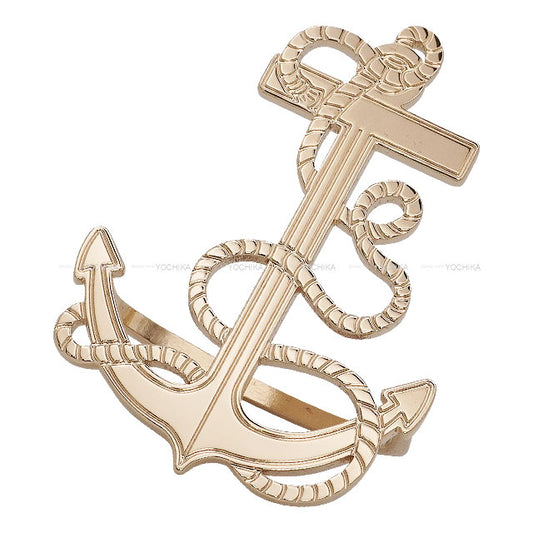 HERMES Scarf ring 70 Ankle Permabrass Brass Gold HW[EXCELLENT][Authentic]