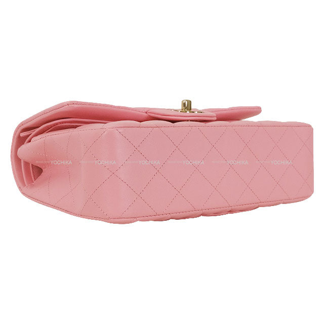 CHANEL Shoulder bag Matelasse 23 W flap Pink Lambskin Gold HW A01113[EXCELLENT][Authentic]