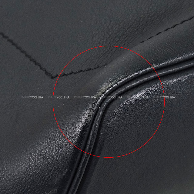 [Pre-loved] HERMES Messenger bag Cityslide GM Blue Indigo Taurillon Cristobal Silver HW Stamp X[USED SA][Authentic]