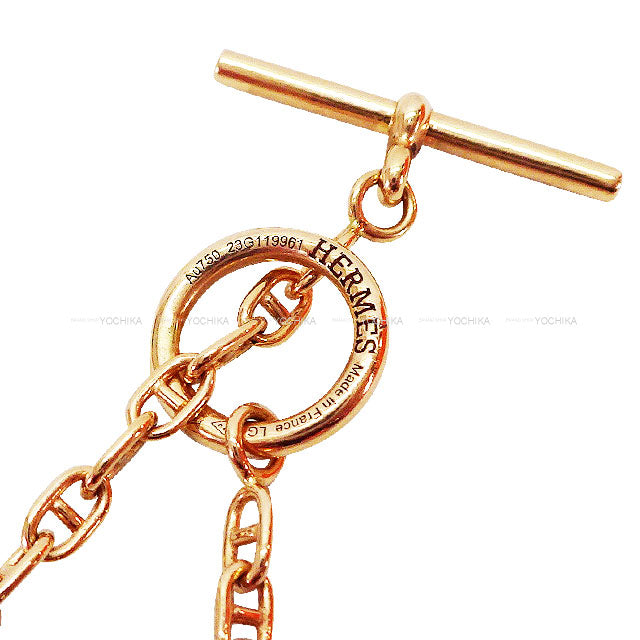 [Pre-loved] HERMES bracelet New Farandole Rose Gold K18PG[LIKE NEW][Authentic]