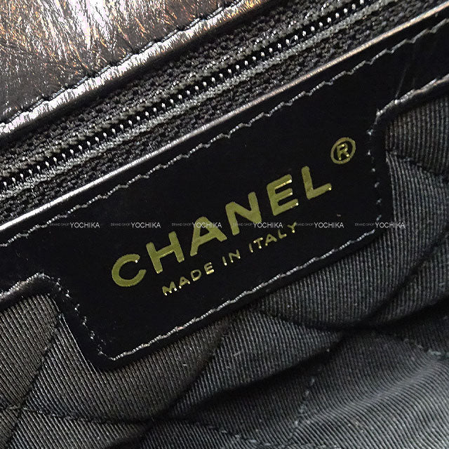 [Pre-loved] CHANEL Shoulder bag Chain Coco mark Camellia Small Flap Noir (Black) Calf Leather Antique Gold HW AS2328[LIKE NEW][Authentic]