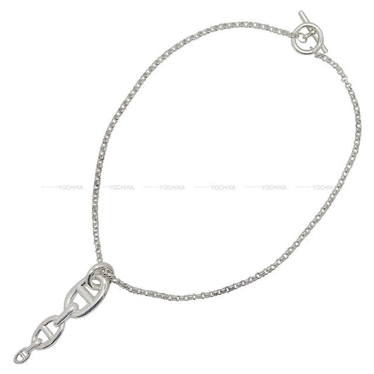 HERMES necklace Chaine D'ancre Enchainee GM Silver Silver925 (SV925 Ag925)[EXCELLENT][Authentic]