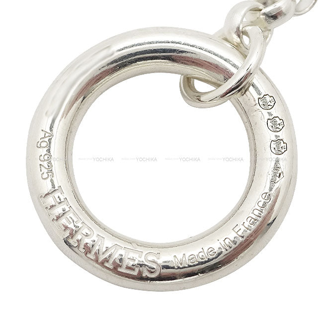 HERMES necklace Chaine D'ancre Enchainee GM Silver Silver925 (SV925 Ag925)[EXCELLENT][Authentic]