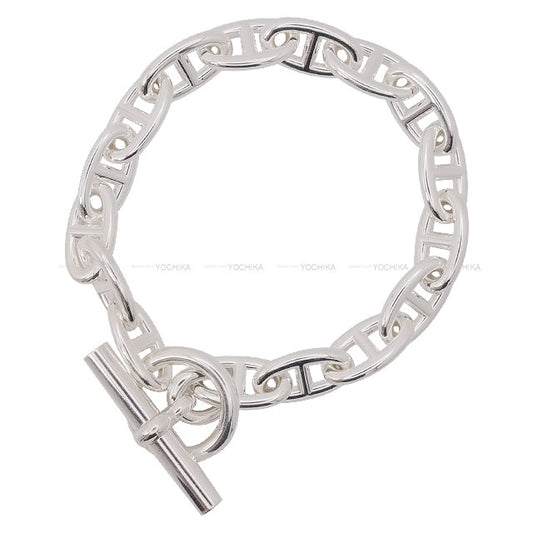 HERMES bracelet Chaine D'ancre GM 16 Links Silver Silver925 (SV925 Ag925)[EXCELLENT][Authentic]