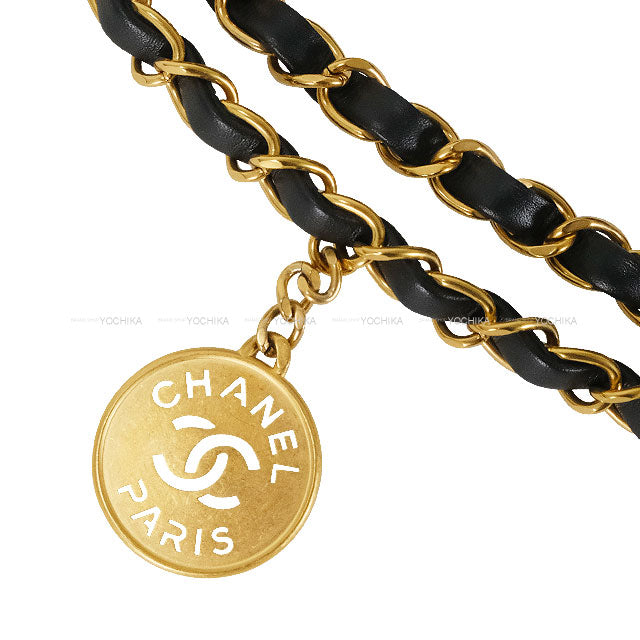 2023AW CHANEL Shoulder bag CHANEL 22 Regular(Medium) Matelasse With Medal Charm Hobo Camellia Noir (Black)/Blanc (White) Cashmere Jacquard Mat Gold HW[EXCELLENT][Authentic]