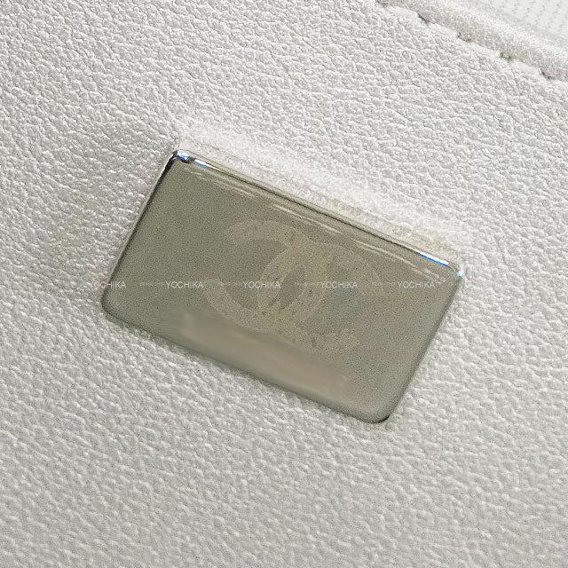 2025 AW NEW CHANEL Shoulder bag Heart Shape Matelasse COCO mark Flap Large Chain Silver Metallic Lambskin Silver HW AS5764[BRAND NEW][Authentic]