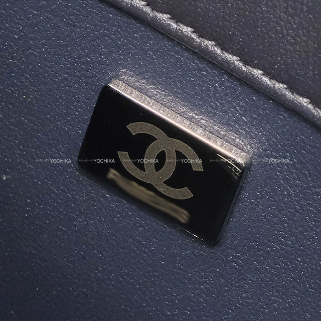 2024 Metiers d'Art Collection CHANEL Shoulder bag Single Flap COCO Mark Logo Grey/Multicolor Sequins/Lambskin Silver HW AS4561[EXCELLENT][Authentic]