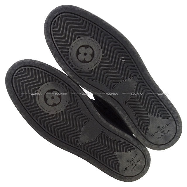 [Pre-loved] LOUIS VUITTON boots Ankle boots Snowdrop Line Noir (Black) Suede cal #37[LIKE NEW][Authentic]