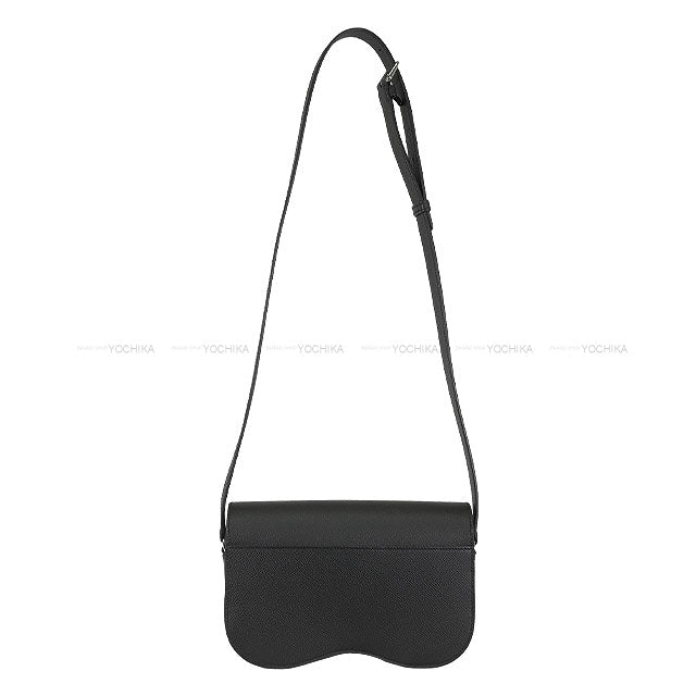 HERMES Shoulder bag Della Cavalleria Elan Noir (Black) Veau Epsom Silver HW Stamp K[BRAND NEW][Authentic]