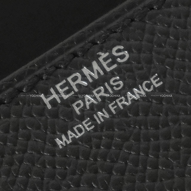 HERMES Shoulder bag Della Cavalleria Elan Noir (Black) Veau Epsom Silver HW Stamp K[BRAND NEW][Authentic]