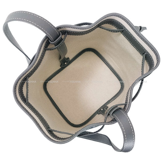 GOYARD Shoulder bag Bucket Bag Petit Flot PM Grey PVC coated canvas Silver HW[BRAND NEW][Authentic]