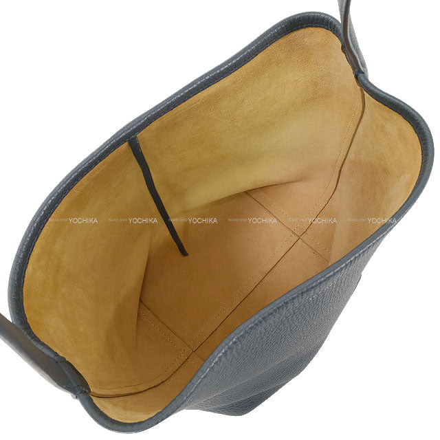 [Pre-loved] The Row tote bag MEDIUM N/S PARK TOTE Virginia Blue Grained Calfskin W1313L129[LIKE NEW][Authentic]