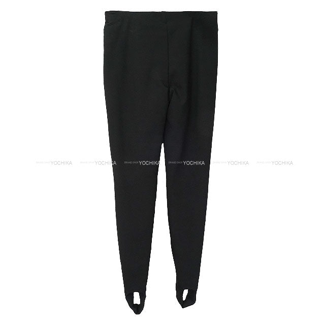 2021SS Pret-a-Porter Collection CHANEL Pants Ski Leggings COCO Mark Noir (Black) Nylon/Polyurethane/Polyester #36[EXCELLENT][Authentic]