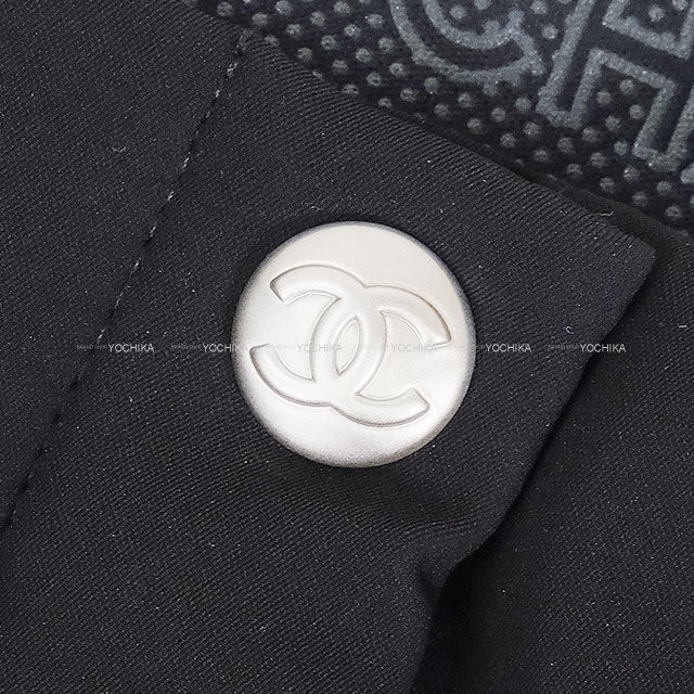 2021SS Pret-a-Porter Collection CHANEL Pants Ski Leggings COCO Mark Noir (Black) Nylon/Polyurethane/Polyester #36[EXCELLENT][Authentic]