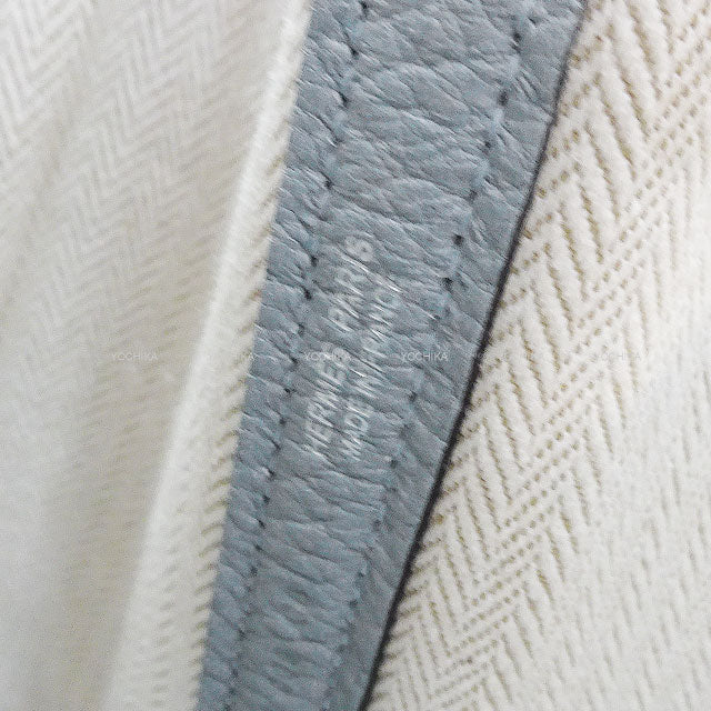 HERMES tote bag Garden Party 30 TPM All Leather Gris Pantin Veau Negonda Silver HW Stamp K[BRAND NEW][Authentic]