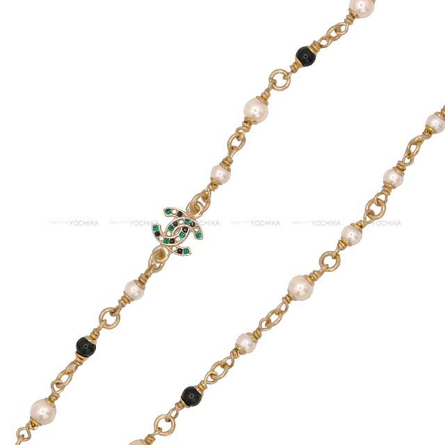 2025 VIP Limited CHANEL necklace Years Gift Pendant Long Bambi COCO mark Rhinestone Pearl Gold HW[BRAND NEW][Authentic]