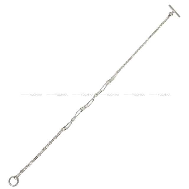 HERMES necklace Chaine D'ancre Punk MM #LG Silver925 (SV925 Ag925)[EXCELLENT][Authentic]