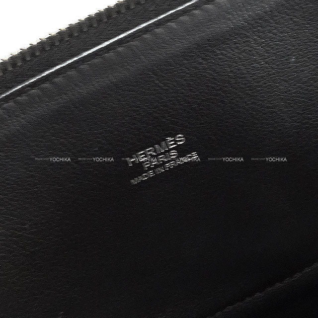 [Pre-loved] HERMES Shoulder bag Bolide31 Noir (Black) Taurillon Clemence Silver HW Stamp A[USED SA][Authentic]