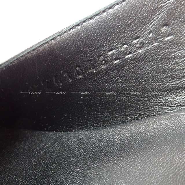 HERMES pumps Anfini 50 square toe Slingback Noir (Black) Chevre Mysore #35.5 Silver HW[EXCELLENT][Authentic]