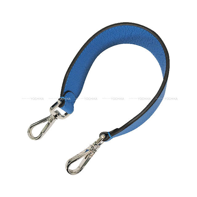 2024AW FENDI Handbag Bucket Fabric Zucca Pattern 2Way Fiordaliso Blue Calf leather/Fabric Silver HW 7VA589AMAH[EXCELLENT][Authentic]