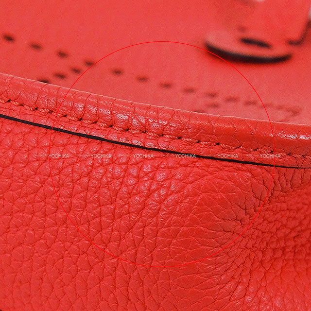 [Pre-loved] HERMES Shoulder bag Evelyne 16 TPM Rose Jaipur Taurillon Clemence Silver HW Stamp D[LIKE NEW][Authentic]