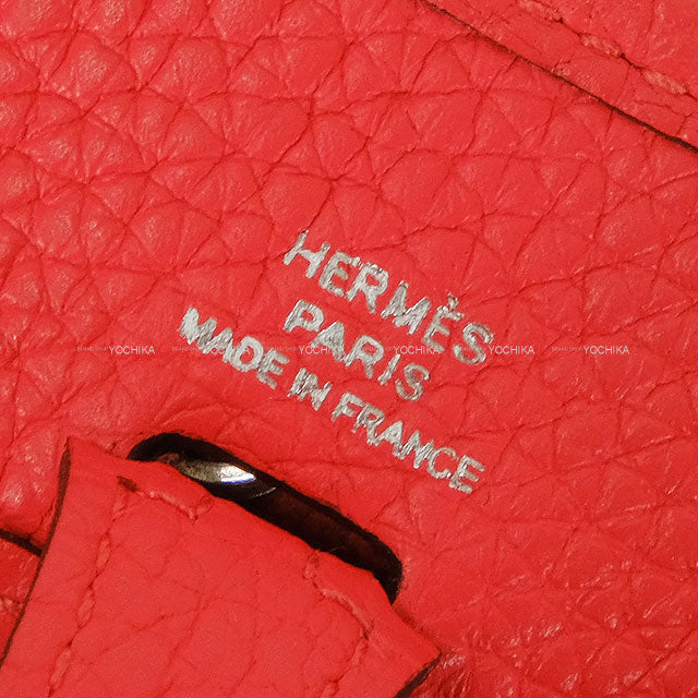 [Pre-loved] HERMES Shoulder bag Evelyne 16 TPM Rose Jaipur Taurillon Clemence Silver HW Stamp D[LIKE NEW][Authentic]