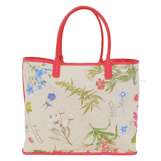 2025 Limited Edition Capsule Collection GOYARD tote bag SAINT LOUI PM Le Jardin Reversible flour Fuchsia Pink PVC coated canvas[BRAND NEW][Authentic]