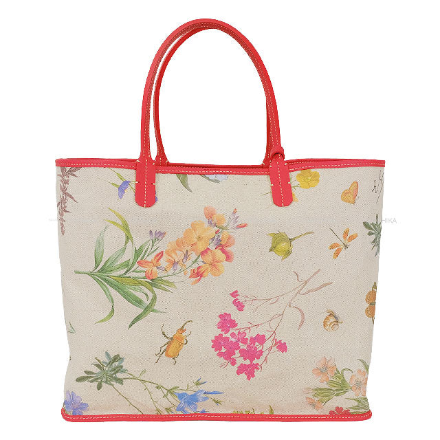 2025 Limited Edition Capsule Collection GOYARD tote bag SAINT LOUI PM Le Jardin Reversible flour Fuchsia Pink PVC coated canvas[BRAND NEW][Authentic]