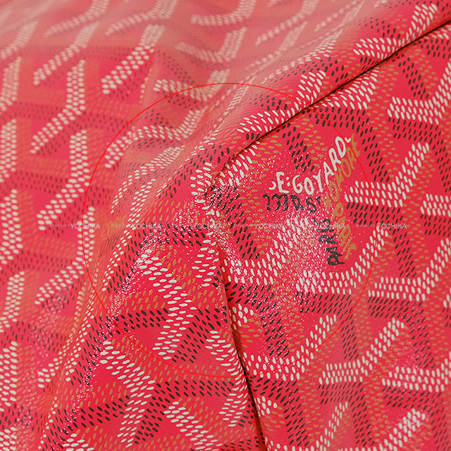 2025 Limited Edition Capsule Collection GOYARD tote bag SAINT LOUI PM Le Jardin Reversible flour Fuchsia Pink PVC coated canvas[BRAND NEW][Authentic]