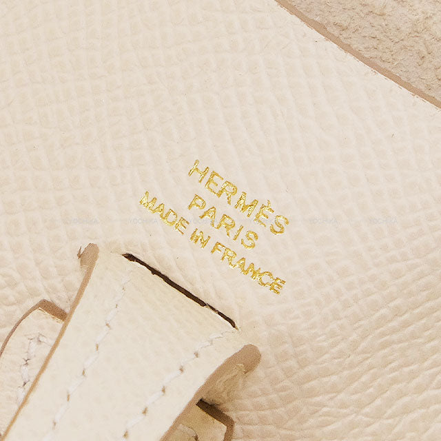 HERMES Shoulder bag Evelyne 16 TPM Sellier Craie Veau Epsom Gold HW Stamp K[BRAND NEW][Authentic]