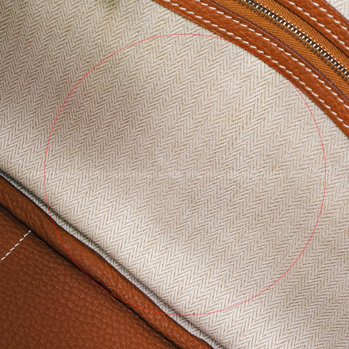 [Pre-loved] HERMES tote bag Garden Party 30 TPM Gold Veau Negonda Silver HW Stamp W[LIKE NEW][Authentic]