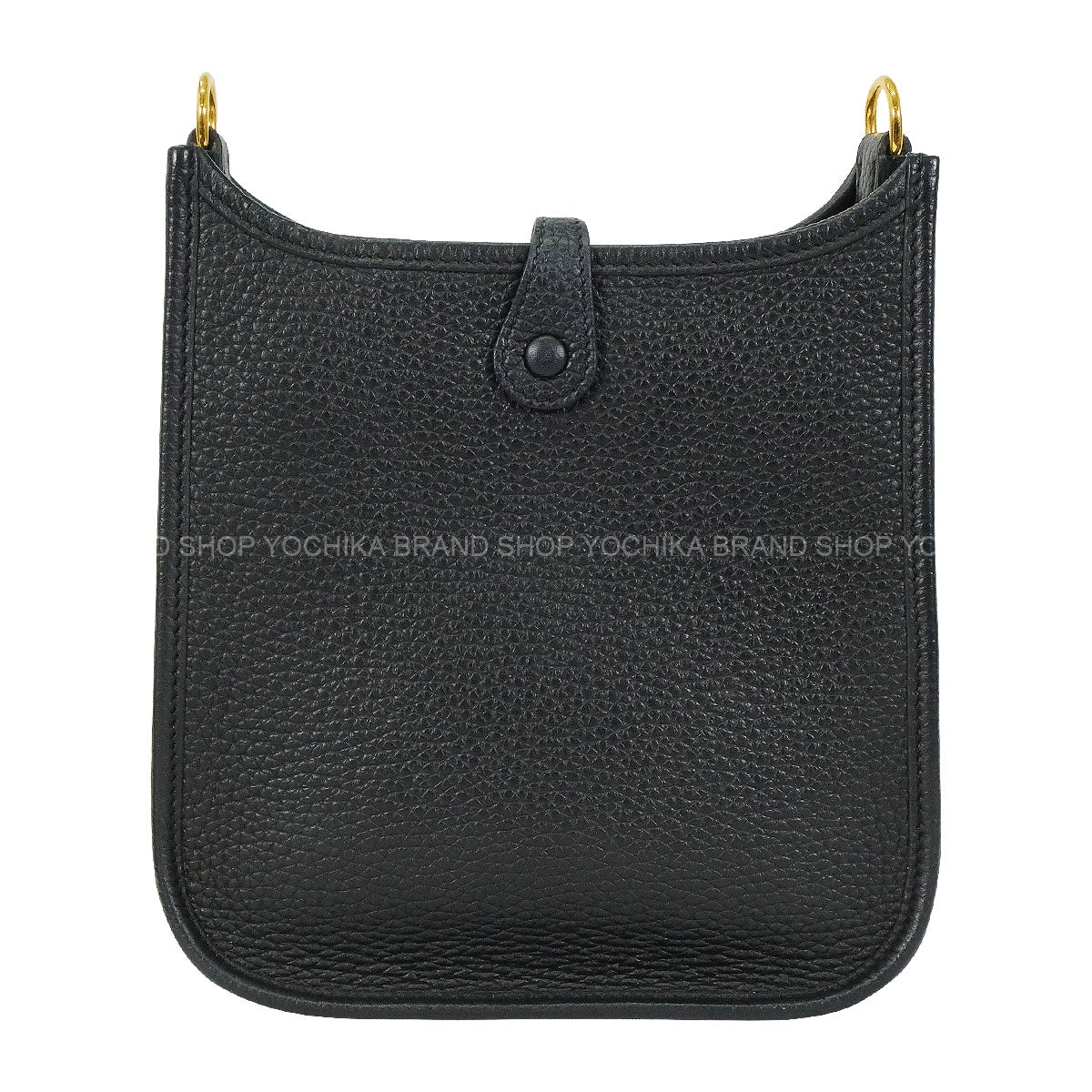[Pre-loved] HERMES Shoulder bag Evelyne 16 TPM Noir (Black) Taurillon Clemence Gold HW Stamp W[LIKE NEW][Authentic]