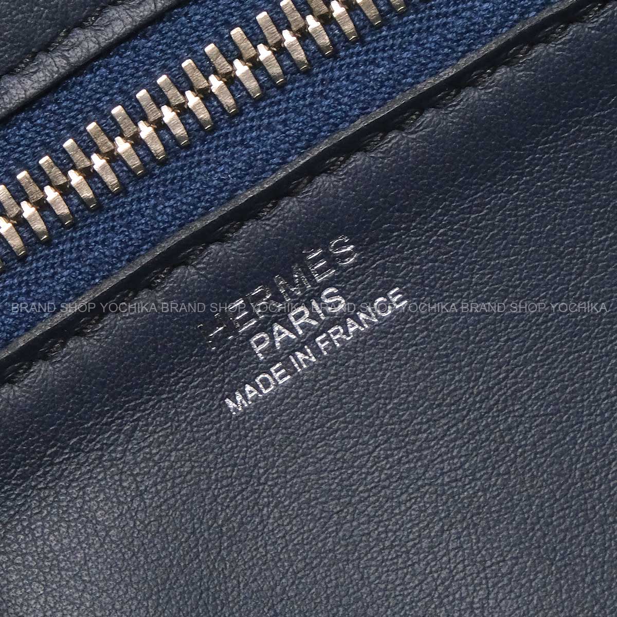 2019SSLimited HERMES Messenger bag Cityslide PM Cross Cosmos Gradation Bleu Nuit/Jaune de Naples Veau Togo Mat Silver HW Stamp D[EXCELLENT][Authentic]