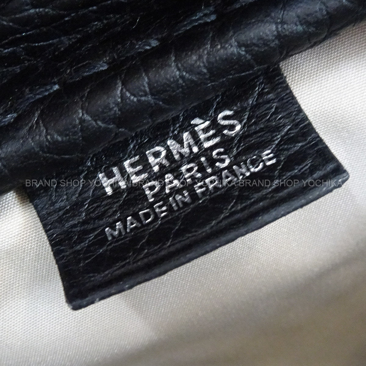 HERMES Pouch Trousse Victoria II PM Noir (Black) Taurillon Clemence Silver HW Stamp □I[EXCELLENT][Authentic]