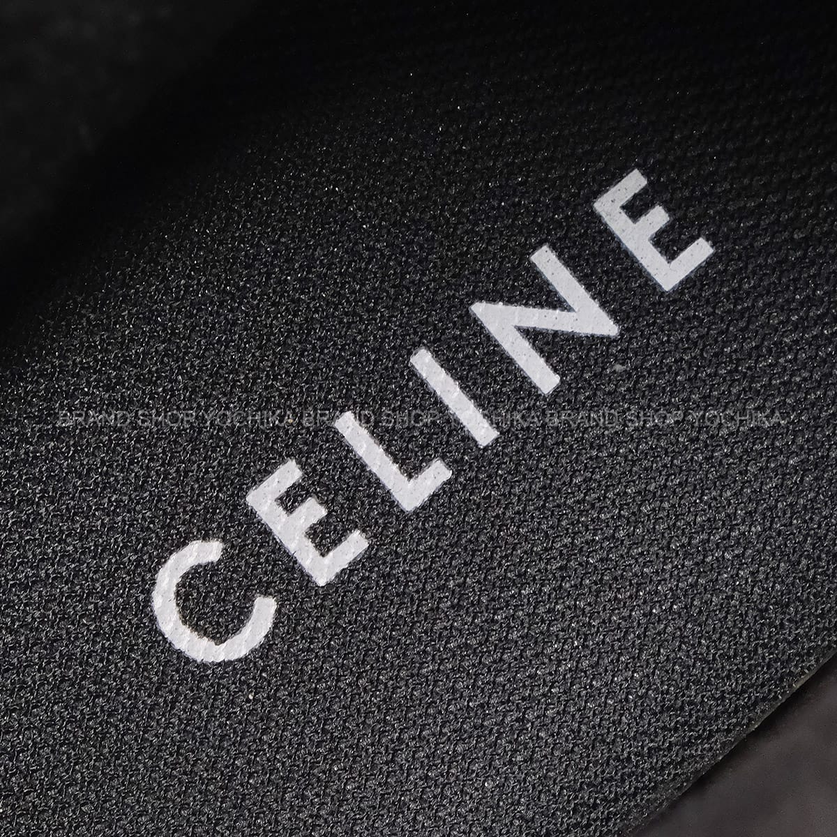[Pre-loved] 2025SS CELINE boots Triomphe Rain Middle cut Kaki Rubber 36 36011 700/C.15KH[LIKE NEW][Authentic]