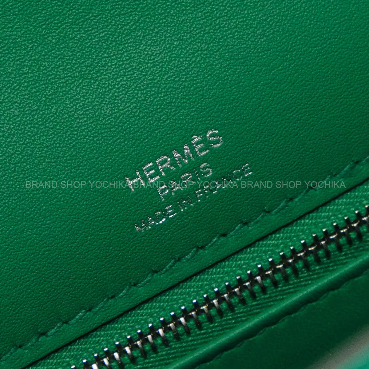 [Pre-loved] HERMES Shoulder bag Kelly25 Sellier Ecru/Vert Vertigo Toile H/Veau Swift Silver HW Stamp W[LIKE NEW][Authentic]