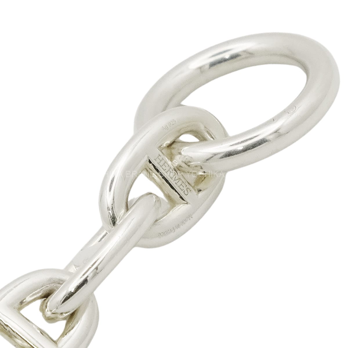 [Pre-loved] HERMES bracelet Chaine D'ancre MM 15 Links Silver Silver925 (SV925 Ag925)[USED SA][Authentic]