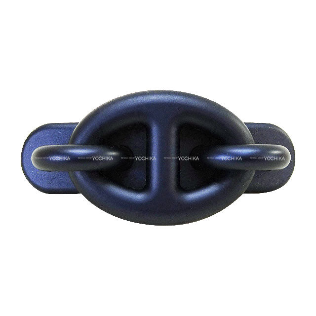HERMES barretter Tri Millon PM Navy Aluminum[BRAND NEW][Authentic]